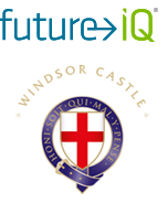 logos for future iq and windsor castle.